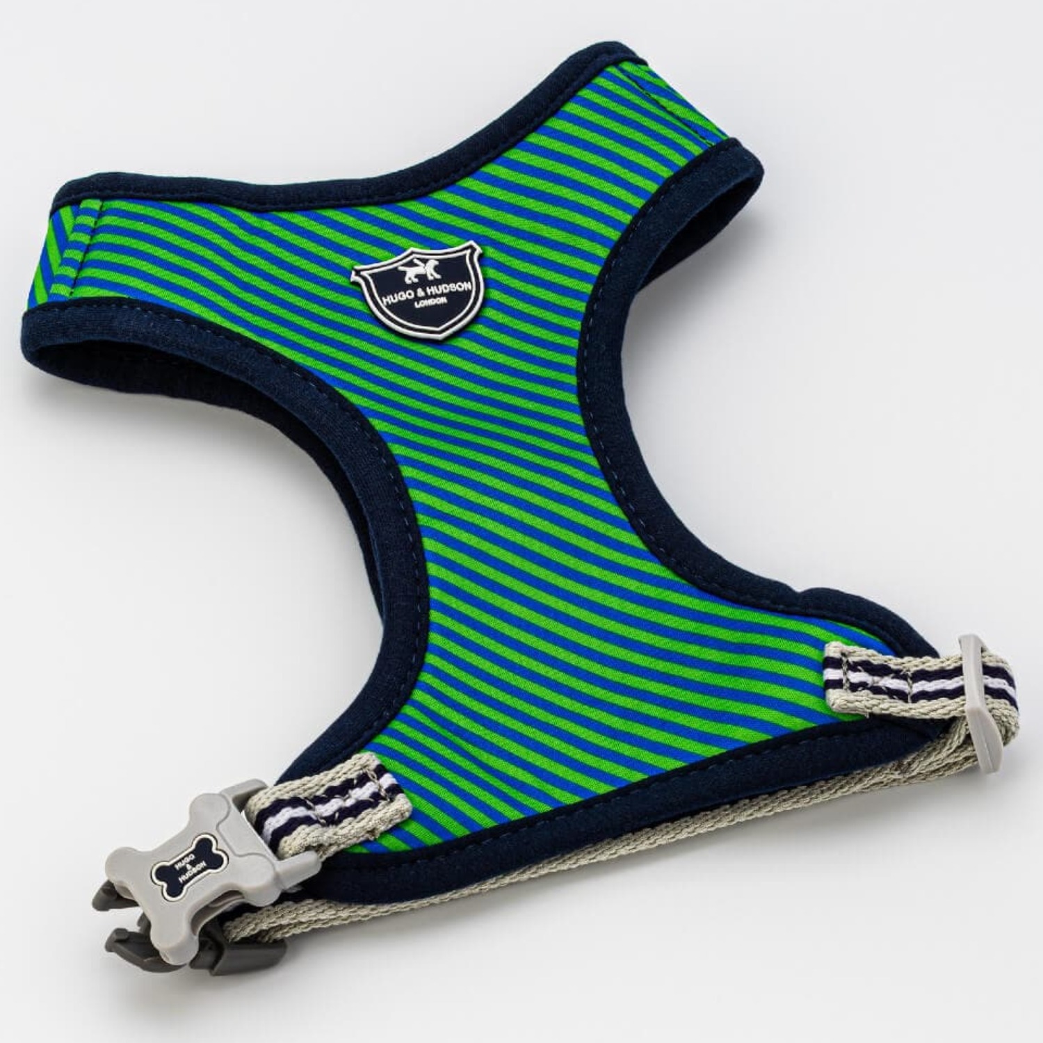 Hugo & Hudson - Green & Blue Stripe